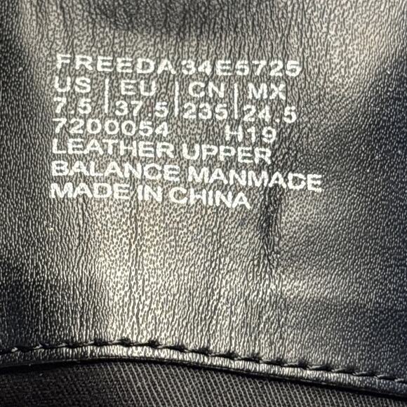 Calvin Klein Freeda Knee High Black Leather Boots 7.5 M - Picture 8 of 8